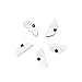 Cord Keeper (Cord Clam) 5-Pack Handmade by Hide & Drink :: White