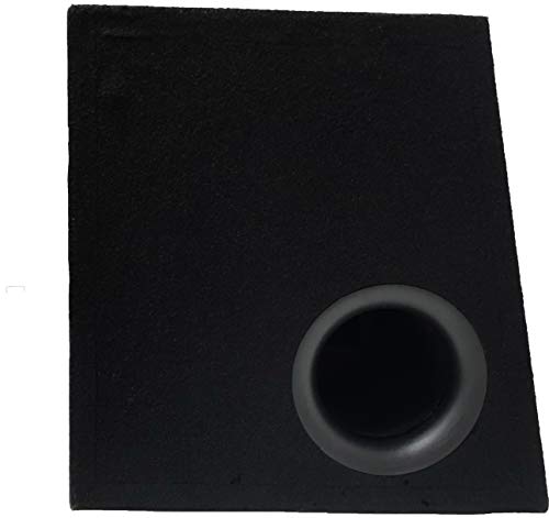BR BB12D 2400W Max 12" Subwoofer Loaded Enclosure Box 1 Ohm Single Voice Coil
