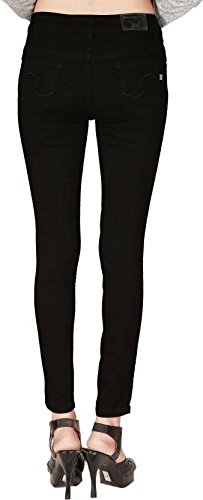 sajani slim women's ankle length black jeans