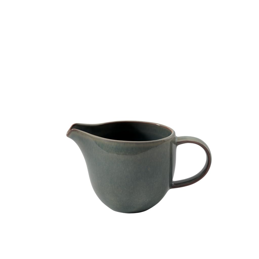 like. by Villeroy & Boch - Crafted Breeze milk jug, porcelain milk jug grey-blue, capacity 200 ml