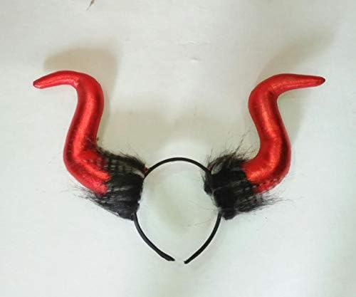 Maleficent Red Horns - Halloween Party Prop
