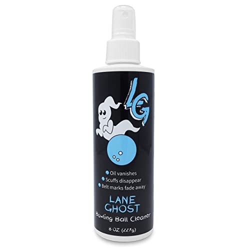 Lane Ghost Bowling Ball Cleaner Spray USBC Approved Oil, Scuff, and