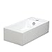 Elanti Collection EC9899-L, Left-Facing Sink, White