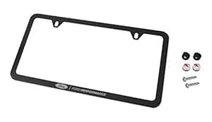 Amazon.com: Ford Performance License Plate Frame Black: Automotive