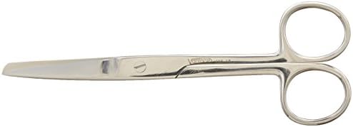 Integra Miltex Vantage V95-16 Stainless Steel Mid Grade Operating Scissor with Sharp-Blunt Points Tip, Straight Blade, 5.5" Length