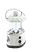 Northpoint Multifunctional Radio Camping Lantern, Battery Powered, LED Lantern, Tent Light, Perfect Lantern Flashlight for Hurricane, Emergency, Survival Kits, Hiking, Fishing, Home Decor , White, 10
