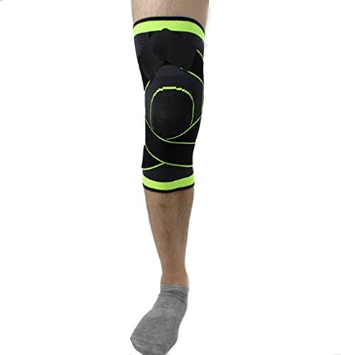 Outdoor Knee Sport Protective Gear, Knitted Fabrics Comfortable and Soft, Suitable for Climbing, Basketball, Riding, Walking, Fitness Knee Sports