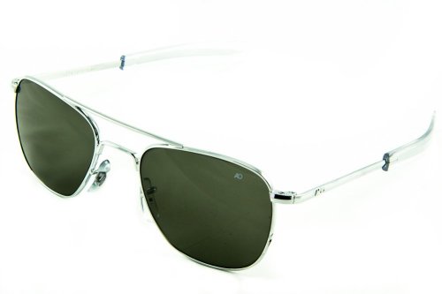 Ao eyewear original pilot sunglasses 55mm green non-pol…