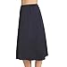 11811 3x 28 Black Vanity Fair Non-cling Nylon Half Slip