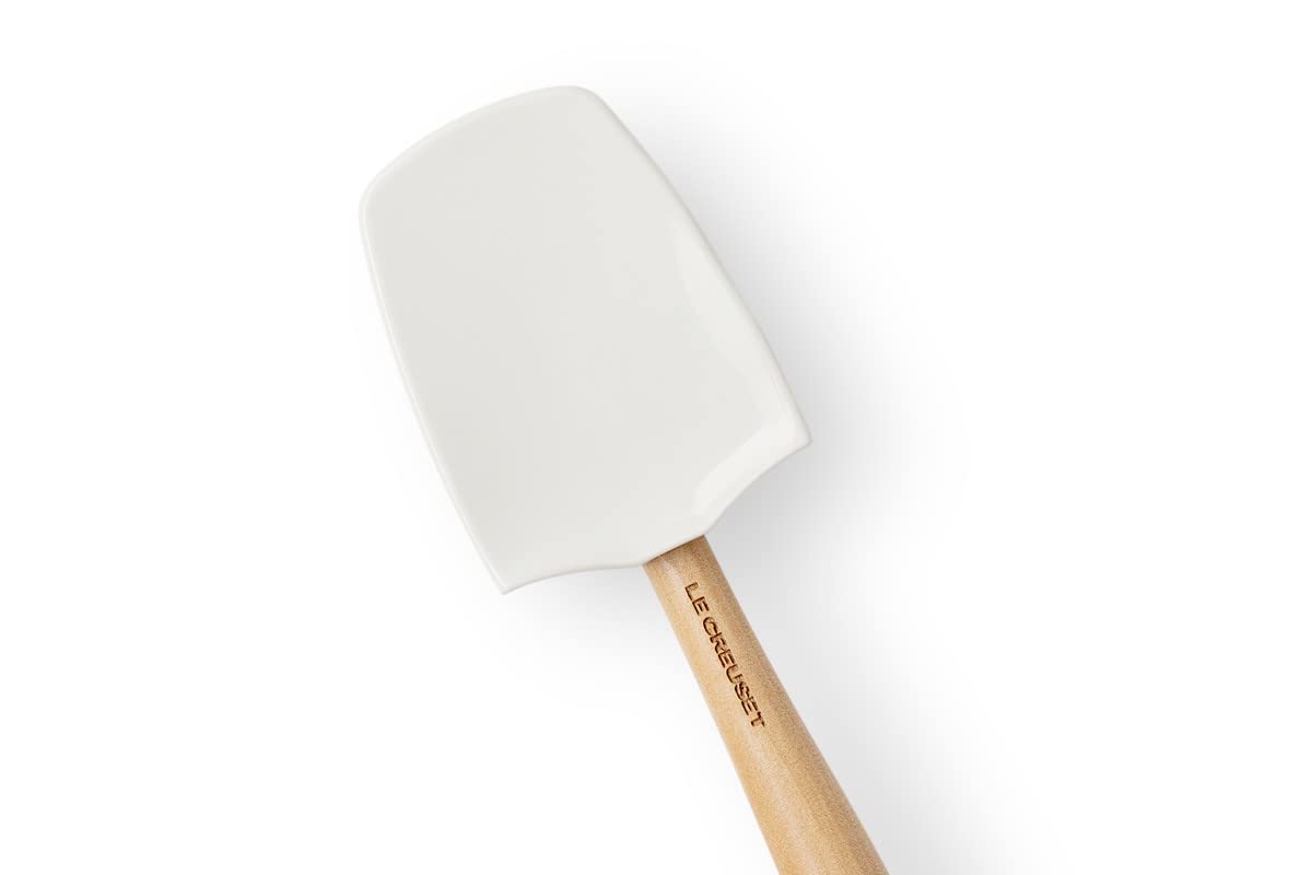 Le Creuset Craft Spatula Spoon, Large, 28 cm, Silicone, Meringue, 42104287160000