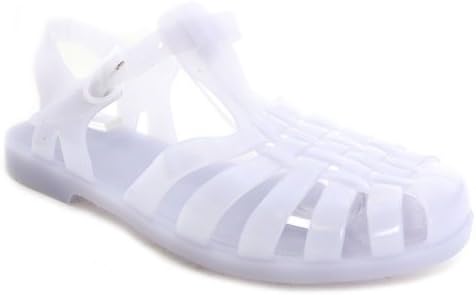 mens jelly sandals clear