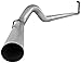MBRP S6224PLM 5" Turbo Back Single Side Exhaust System