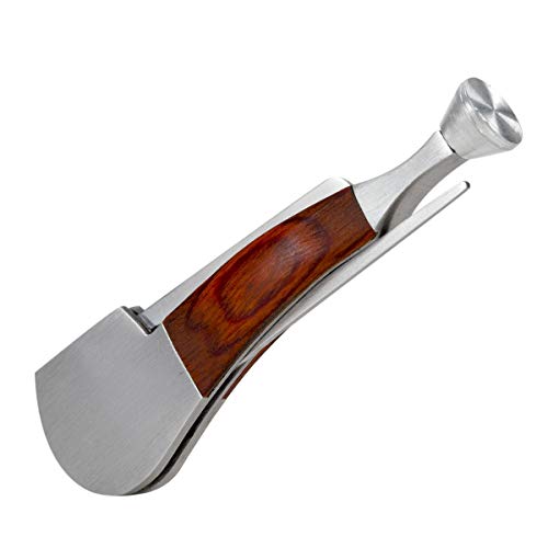 Scotte 3 in 1 Stainless Steel and Rosewood Tobacco/smoking Pipe Scraper Nozzle Cleaner Tamper Tool Set - Thumbnail 2