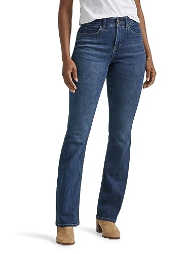 Lee Women's Ultra Lux Comfort with Flex Motion Bootcut Jean Star Rise 8 Long