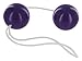 Trinity Vibes Purple Vaginal and Anal Beads