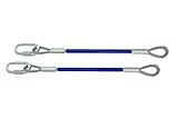 LWL 12'' Safety Cable Extensions for Trailers, 12000 Lbs (Set of 2)