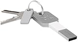 Bluelounge Design Kii Keychain Lightning USB Charger for iPhone 5 - Retail Packaging - White