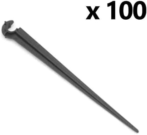 Grow Insane - 100 x Micro Irrigation 4mm-7mm Pipe Support Stake