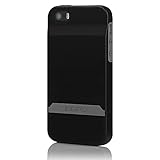 Incipio IPH-844 Stashback for iPhone 5-1 Pack - Retail Packaging - Black/Black