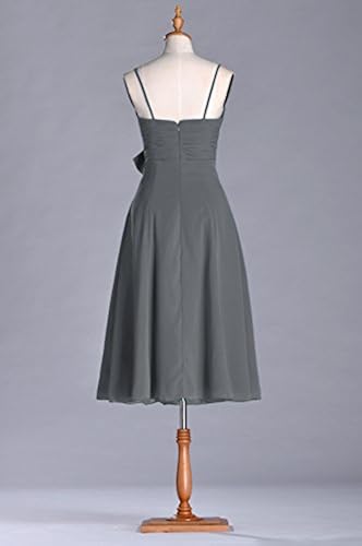 Bridesmaid Dress Pewter Cocktail Dress Adorona Homecoming