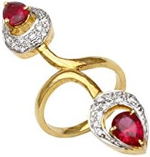Red drop ring