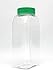 SalusWare Clear PET 32 Oz Spice Jars with Lined