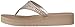 Skechers Cali Women's Vinyassa-Bindu Flip Flop,Taupe,8 M US