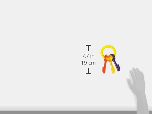 Nylabone Just For Puppies Medium Key Ring Bone Puppy Dog Teething Chew Toy