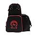 UNISTRENGH Professional Horse Riding Boots Carry Bag Waterproof Equestrian Horse Riding Bag with Helmet Compartment (Black/Red)thumb 2