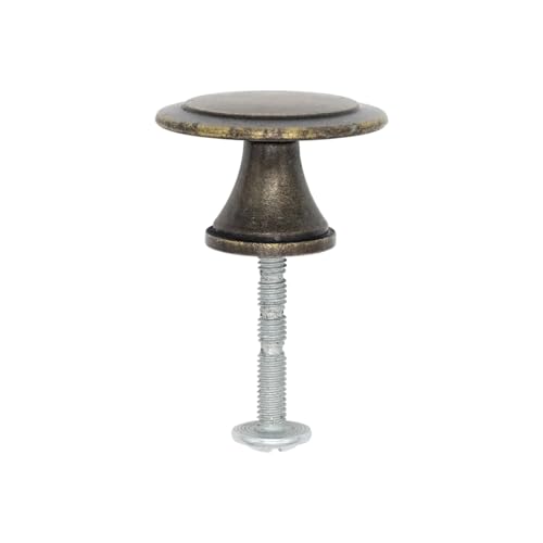 Kit Com 10 Puxador Ponto Para Armário Gaveta Móveis 30mm (Ouro Velho)