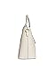 SILI JZOEOEU Women's PU Leather Shoulder Bags Top-Handle Handbag Tote Bag Simple Purse Fashion Cross Body Bag,Beigh White