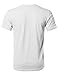 Youstar Men's Short Sleeve Cut out Zipper Shirt