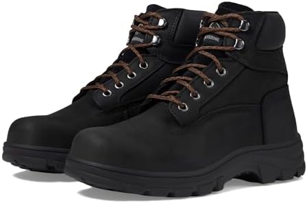 Wolverine Womens MERLIN Black Composite Safety Toe Leather WP Work Boots S 9.5 W Wolverine Womens MERLIN Black Composite Safety Toe Leather  main image 4