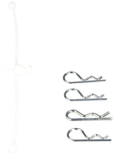 Du-Bro 2246 White Body Klip Retainer (2-Pack)