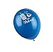 Eid Mubarak Happy Eid Balloons; Eid Al Adha Eid Al Fitr Ramadan Celebration Party Balloons for Children and Families - Blue and Silver