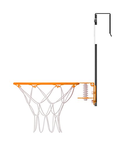 Silverback 23" Over the Door Mini Basketball Hoop Set with Shatterproof Backboard Perfect for Home or Office - Thumbnail 4