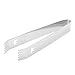 Homestia Ice Cube Tongs Stainless Steel Ice Bucket Serving Tongs 6.4