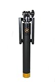 Perfect Bluetooth Selfie Stick, XSarmor Best Wireless Selfie Stick NEXT GEN MODEL. Bluetooth Remote Shutter. Love It Or Return It! Smallest Extendable Selfie Stick Fits In Your Pocket. -Gold