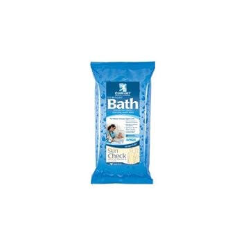Comfort Bath Cleansing Washcloths, 8 Pack of 8 Washcloths
