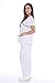 11145W Just Love Women's Scrub Sets / Medical Scrubs / Nursing Scrubs - M, White with Royal Blue Trim,White With Royal Blue Trim,Medium