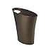Umbra Skinny Sleek & Stylish Bathroom Trash, Small Garbage Can Wastebasket for Narrow Spaces at Home or Office, 2 Gallon Capacity, Bronze primary