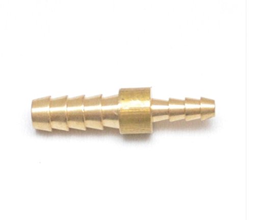 FasParts Brass Splicer 1/4" Hose ID Barb - 1/8" Hose ID Barb REDUCER