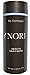 Nor1 Keratin Hair Building Fibers: Hair Fiber Filler and Thickener for Men and Women - Cover Up and Concealer for Thinning Areas or Minor Bald Spot - Thicker, Fuller Hair in Seconds - 25 grams, Black