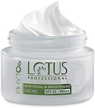 Lotus Professional Phyto Rx Whitening And Brightening Creme, SPF 25 PA+++, 50g