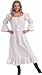 Forum Novelties Women's Medieval Chemise Costume Accessory, White, One Size (Best Fit 14/16)
