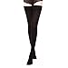 Thigh High Compression Socks (20-30mmHg), Men & Women Sleeves for Running.Best Compression Stockings for Medical, Athletic, Edema, Varicose Veins, Pregnancy, Shin Splints, Nursing.-Black(close)M