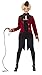 Smiffys Women's Lady Mime Artist Costume, Dress, Collar, Beret, Gloves, Tights and Make-Up, Funny Side, Serious Fun, Size 6-8, 24627