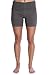 Nouveau Women's Workout Active Yoga Shorts w/Fold Over Waistband - Ladies Casual Loungewear