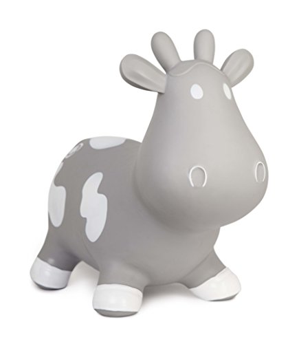 Trumpette Howdy Bouncy Cow, Grey