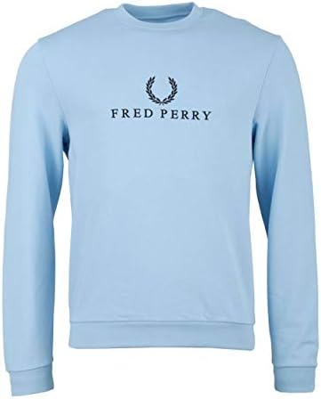 fred perry tonal embroidered sweatshirt